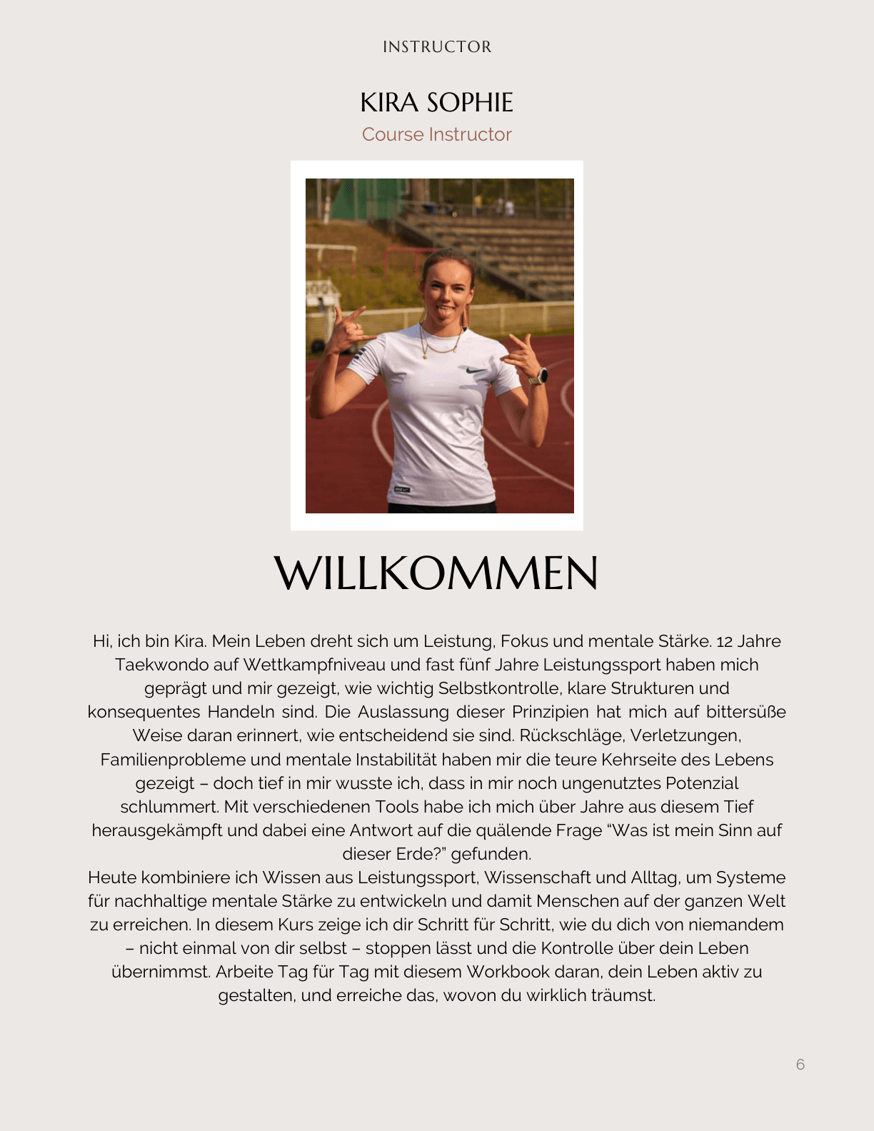 Kira Sophie stellt sich vor – Willkommen im Master Yourself System